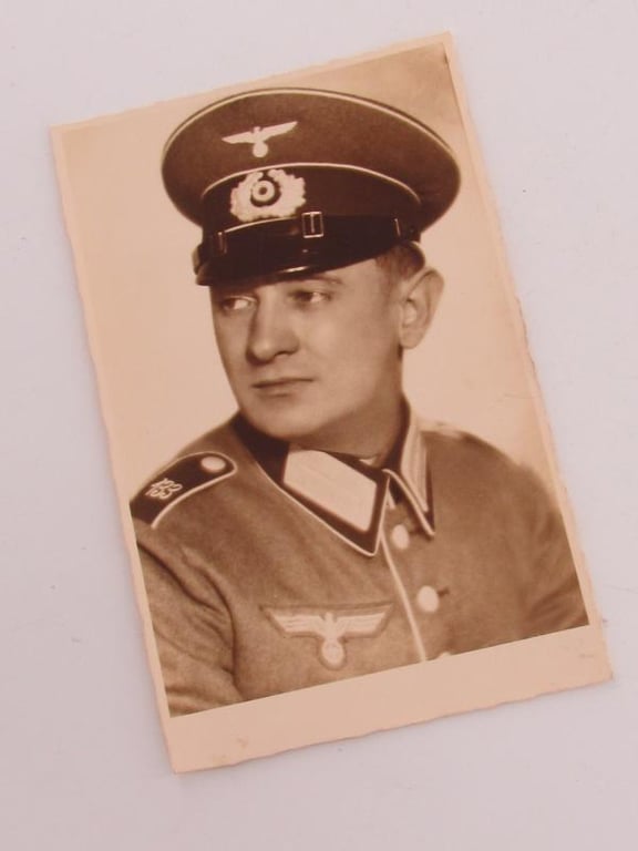 Portrait Photo of a Wehrmacht Soldier