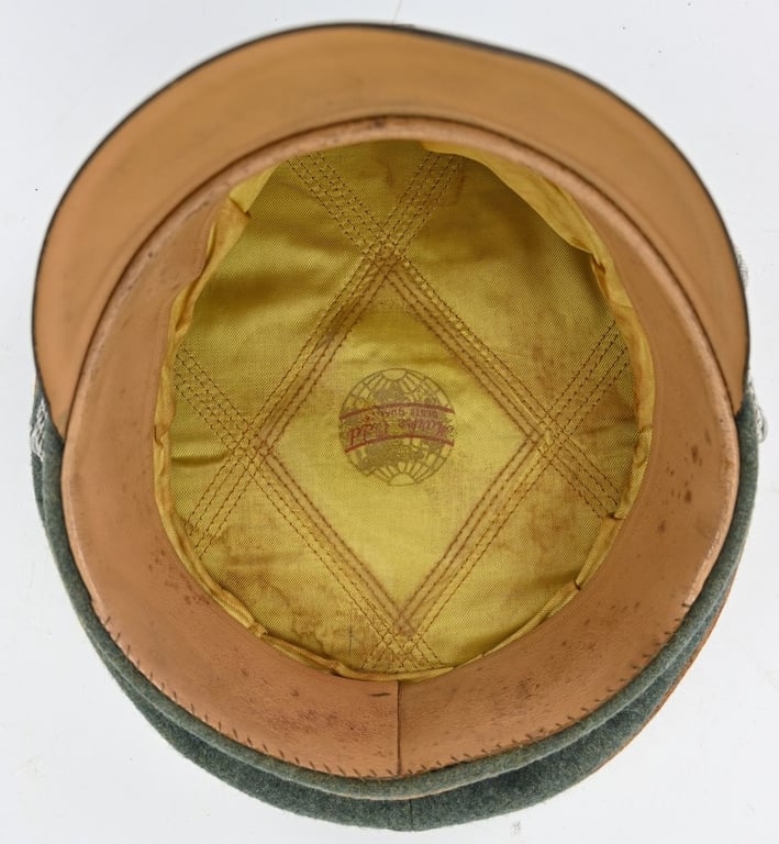 German WH Officer Visor Cap 'Kradschützen'