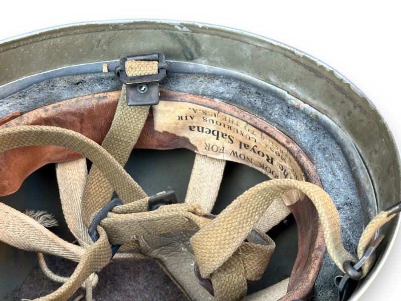 British Airborne Paratrooper Helmet 1944