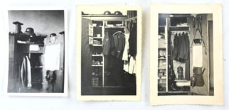 German WH Pictures of Barracks Cabinets