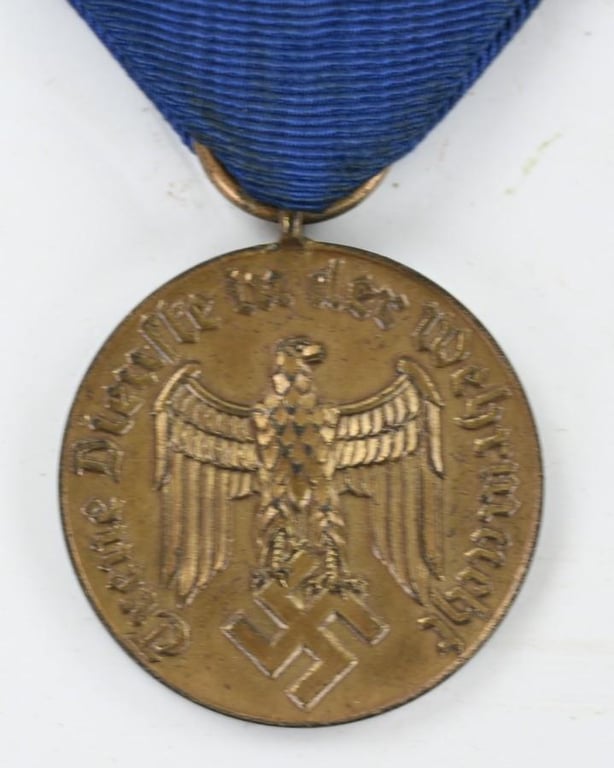 German WH 12 Years Long Service Award Medal