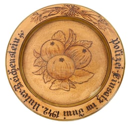 German Polizei Plate 1942