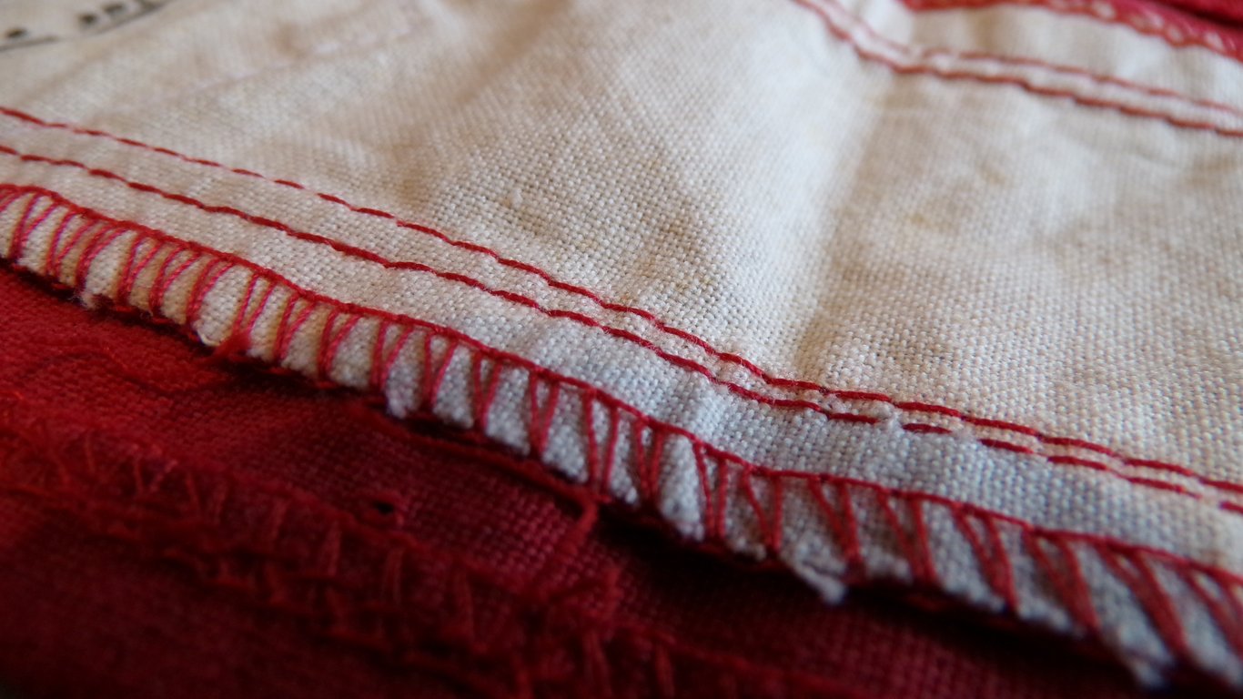 (HJ) Multi-Piece Cotton Armband - 'Prag-Gbell'
