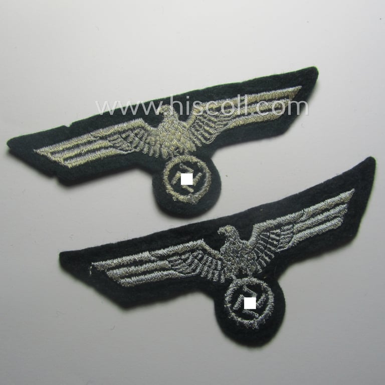 WH (Heeres) early- (ie. evt. pre-) war-period, 'standard-issued', machine-embroidered-type breast-eagle