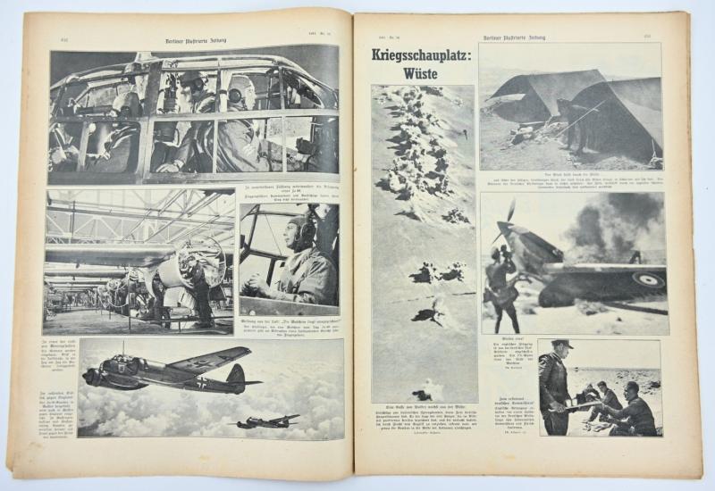 German Berliner Illustrierte Zeitung Newspaper April 1941