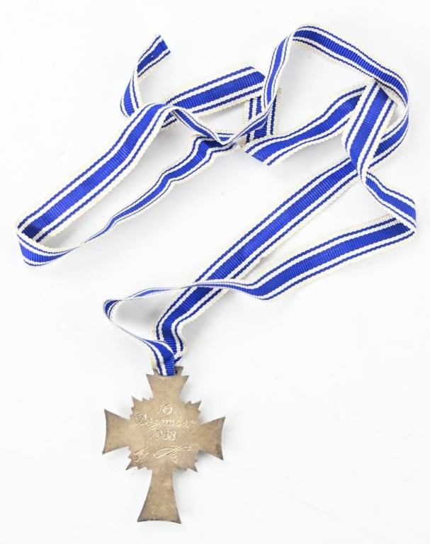 German Mother's Cross in Silver