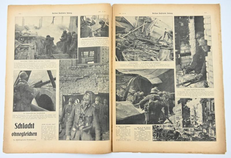 German Berliner Illustrierte Zeitung Newspaper 1942