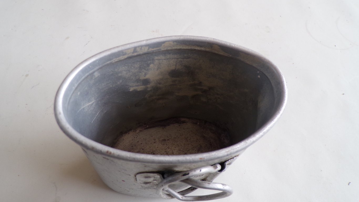 Wehrmacht M31 Aluminum Canteen Cup – 'GNL 38'