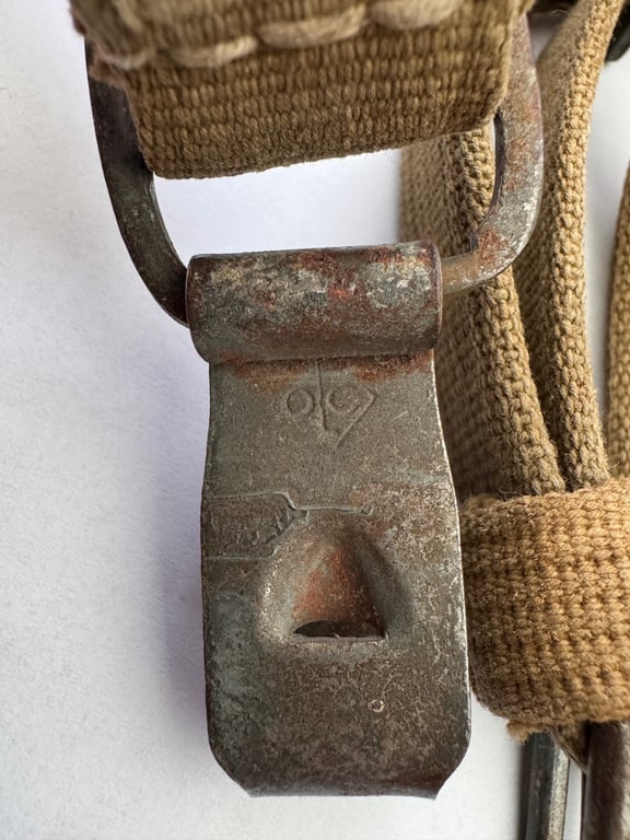 Wehrmacht ( DAK )Webbing Combat Y-straps 1942