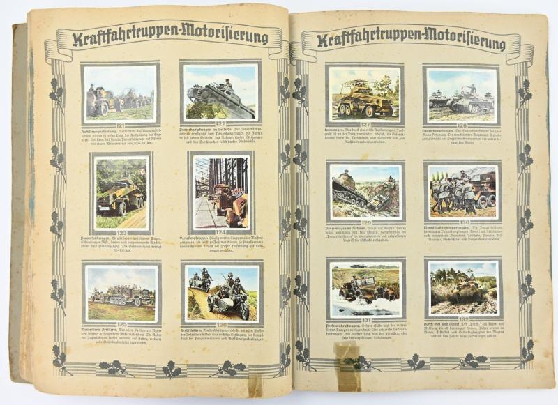 German Cigaretalbum 'Die Deutsche Wehrmacht'