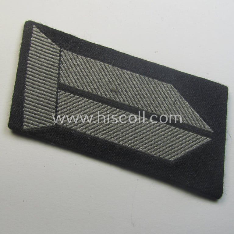 Pair of RAD (ie. 'Reichsarbeitsdienst') EM-type collar-tabs (being of the third pattern as was used in the period between 1942-45) as was intended for a: 'RAD-Arbeitsmann'