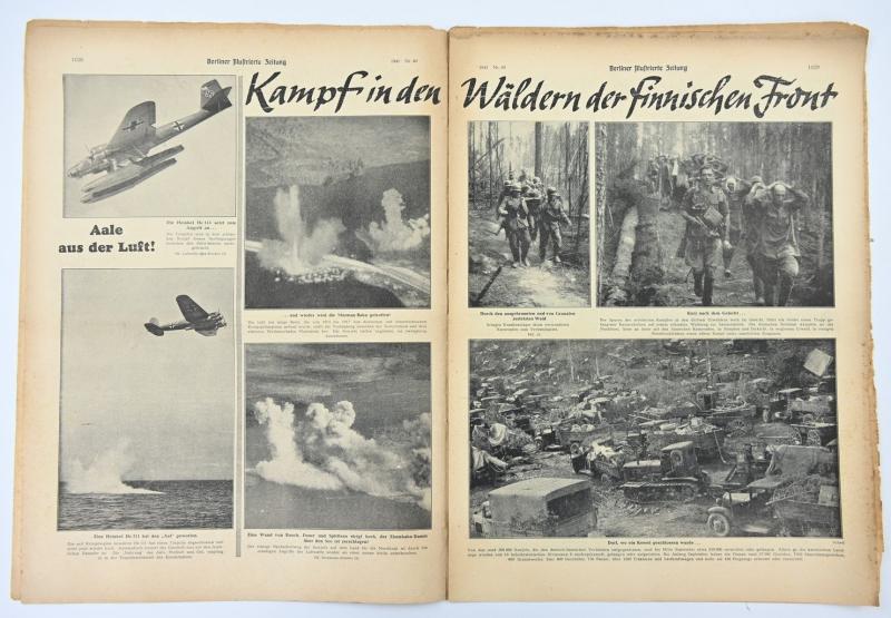 German Berliner Illustrierte Zeitung Newspaper October 1941