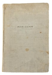 Letvian WW2 Mein Kampf Book Adolf Hitler Presented...