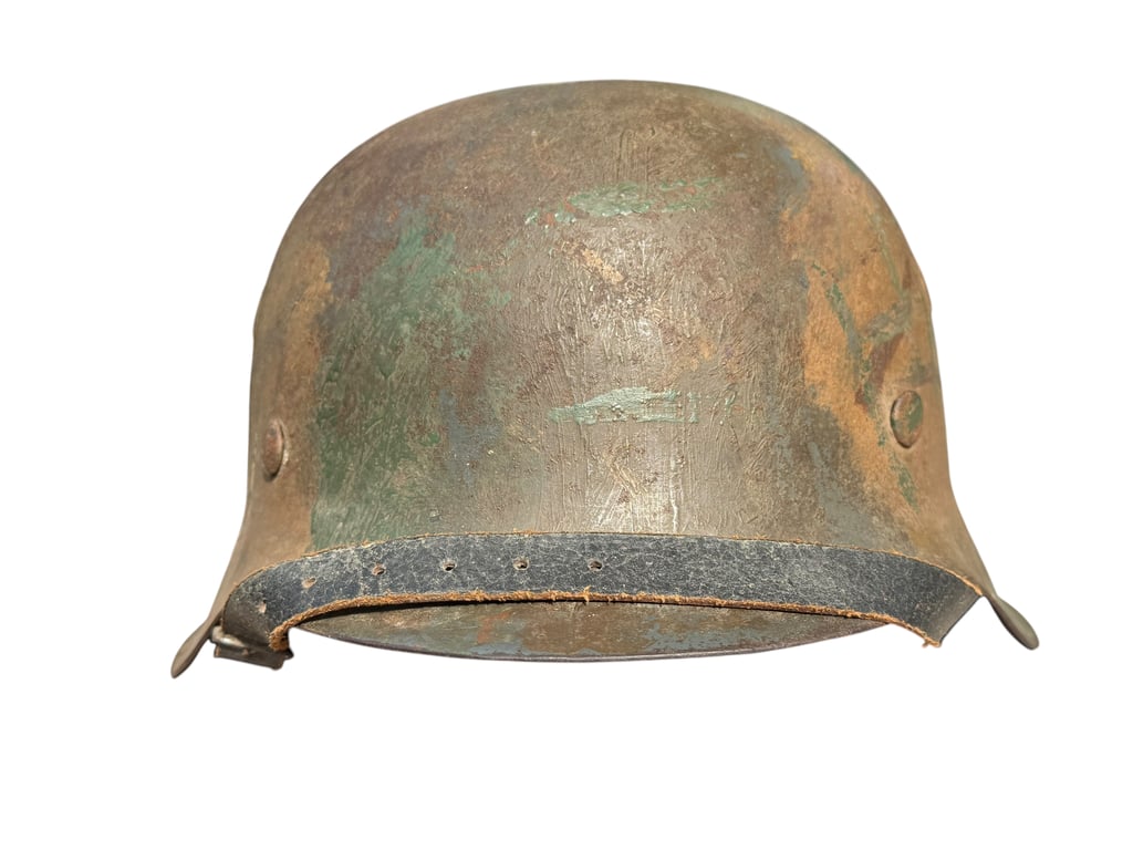 WH (HEER) Camouflaged M42 Helmet