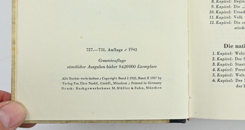 German Adolf Hitler Mein Kampf Book 'Dortmund'