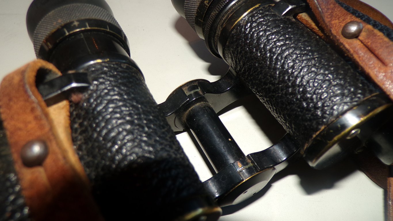 German used 6 x 24 binoculars by Huet