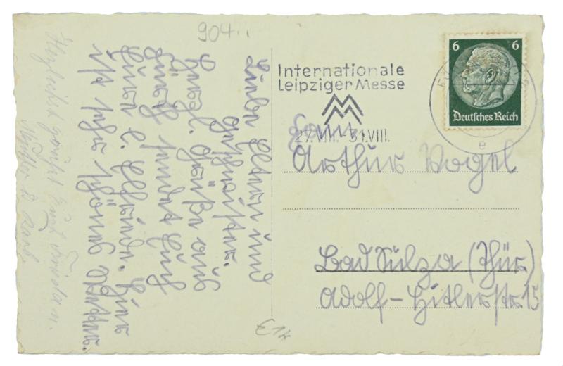 German NSDAP Postcard