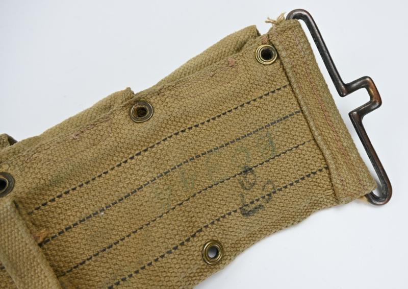 US WW2 M1 Garand Ammo Belt British Made