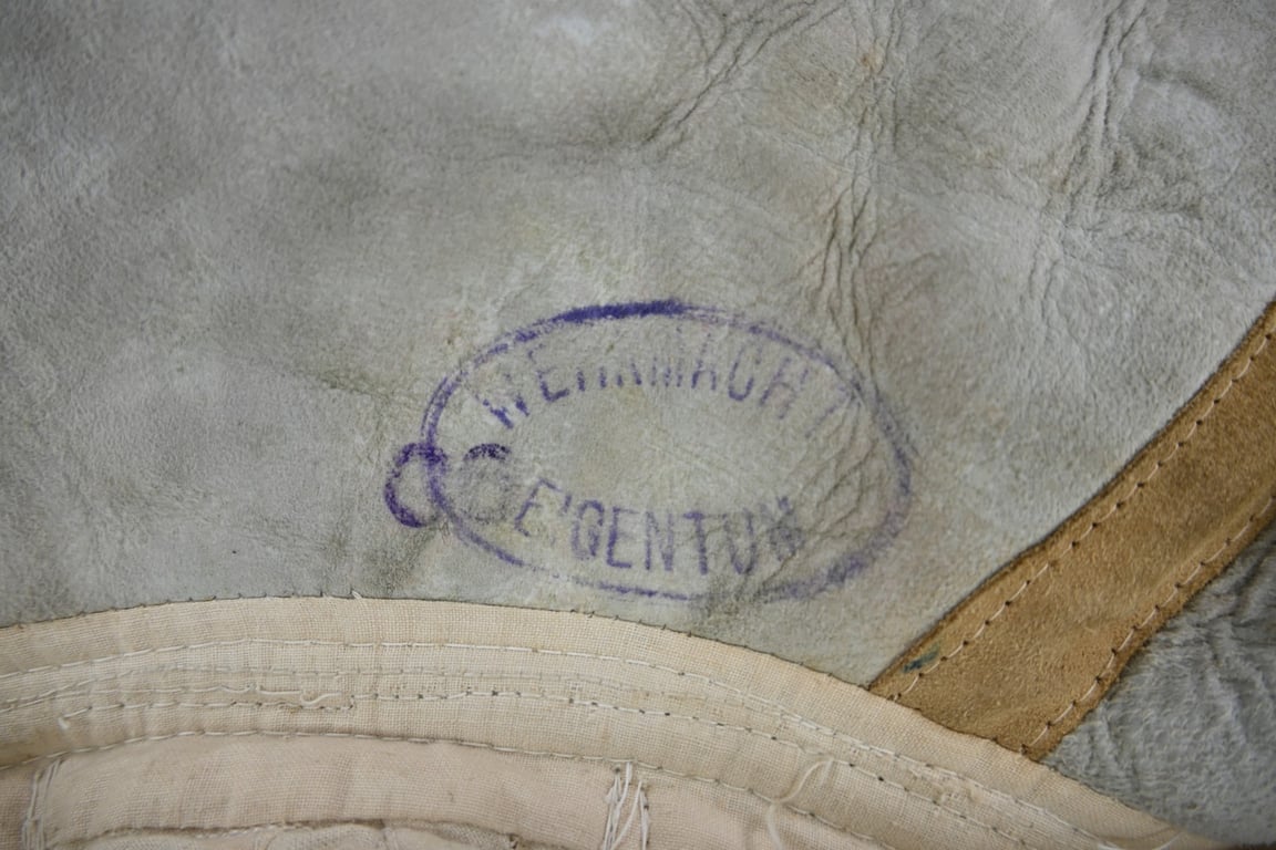 German Luftwaffe Winter Fur Sheepskin Jacket