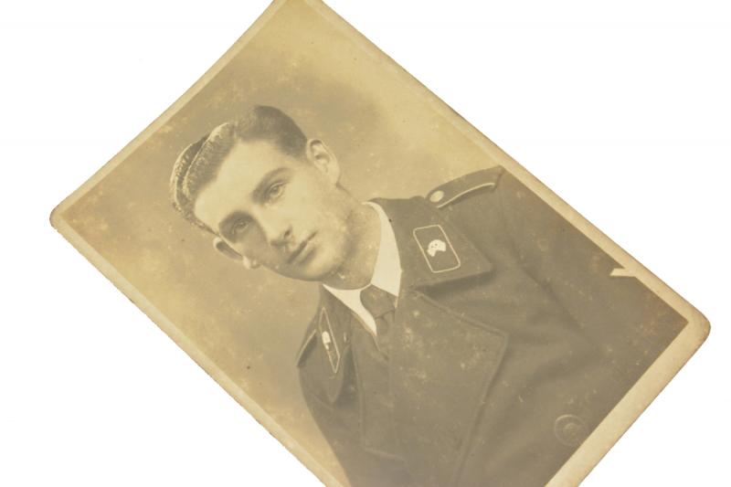 German WH Panzerman Portrait Picture