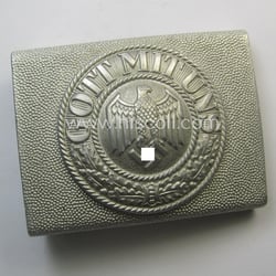 WH (Heeres) 'standard'-pattern, aluminium-based (dress- ie. 'Ausgeh'-pattern) belt-buckle