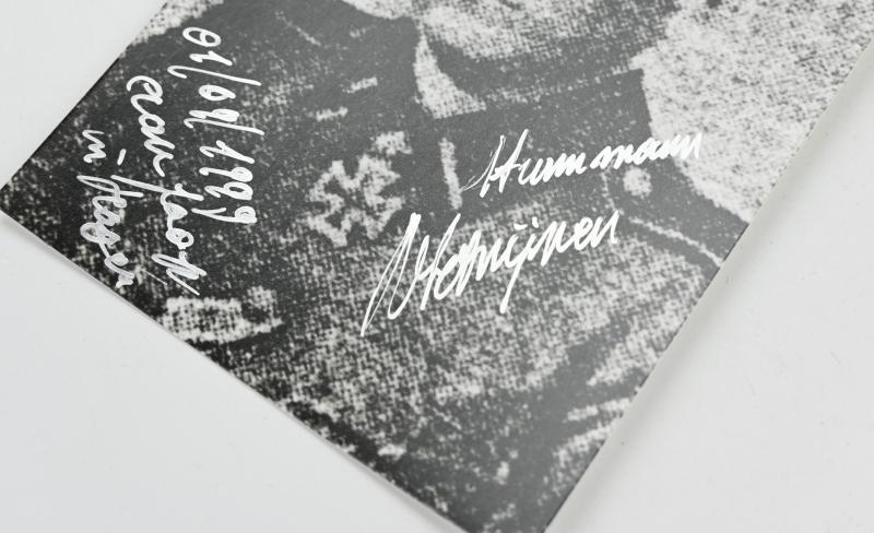 Signature of Belgian Waffen-SS KC Recipient 'Remy Schrijnen'