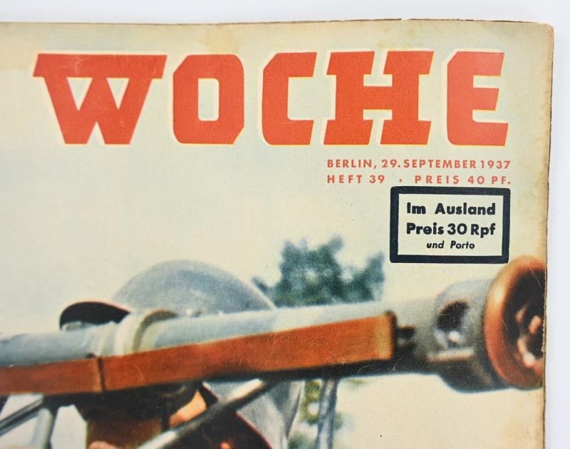 German Third Reich Magazine 'Die Woche' 1937