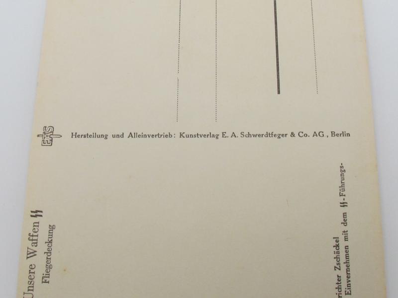 Postcard : Unsere Waffen-SS