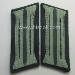 Pair of WH (Heeres) 'standard-issue'-pattern WH (Heeres) collar-tabs...