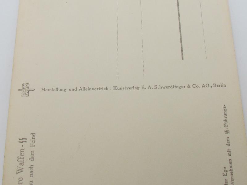 Postcard : Unsere Waffen-SS