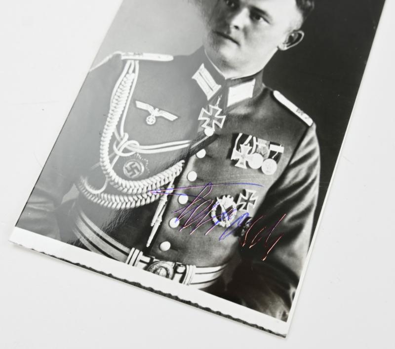 Signature of Wehrmacht Heer KC Recipient 'Alfred Jarosch'