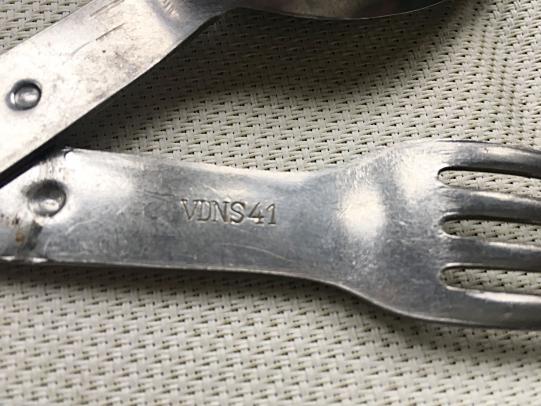 Wehrmacht Spoon and Fork Combination