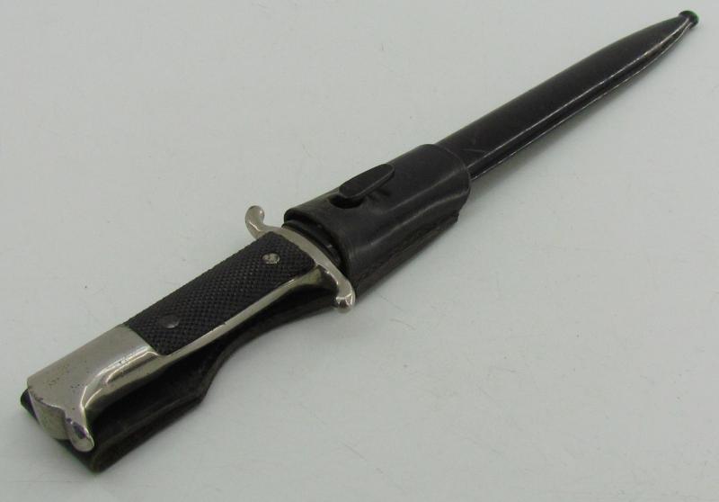 RARE German fire brigade ‘Feuerwehr’ saw tooth dress bayonet by E. Pack & S.
