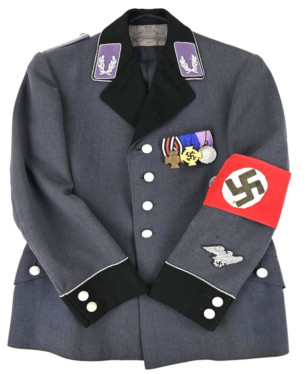 German RLB Air Defense Officer Dress Tunic