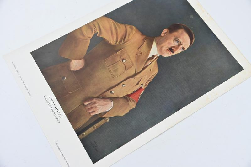 German Adolf Hitler Portrait Print