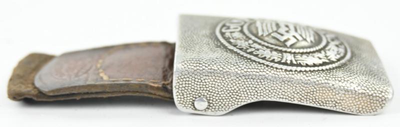 German WH Alu Beltbuckle with Tab 1938