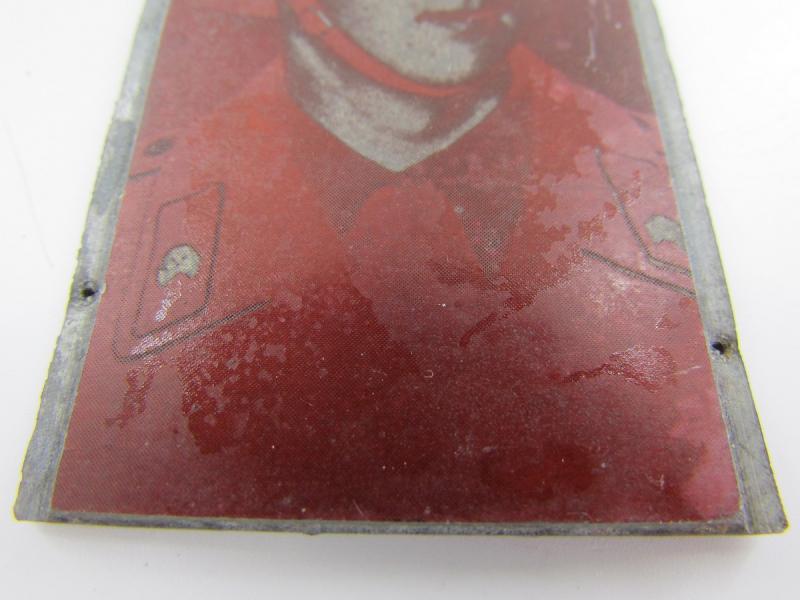 Original German Newspaper Photo “Druckplatte” (printing plate)