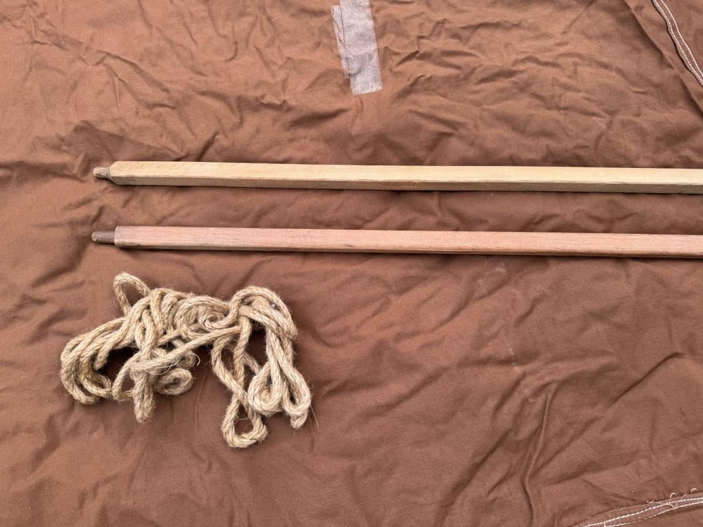 British WWII Army Tent in Bag 1940