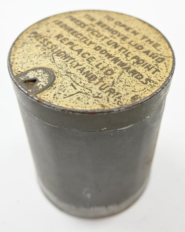 British WW2 Tin Can of Cigarets