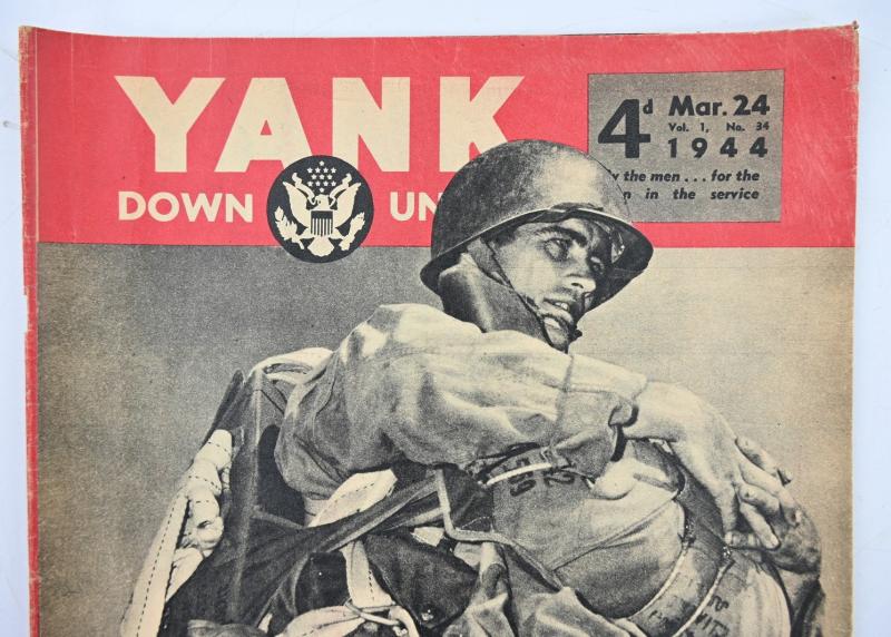 US WW2 Yank Down Under Magazine March 24th 1944