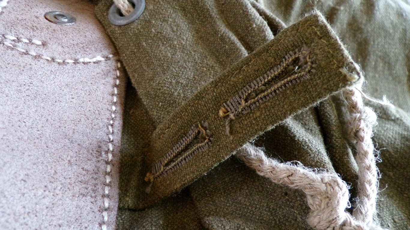 Late-War Canvas Rucksack - Mint