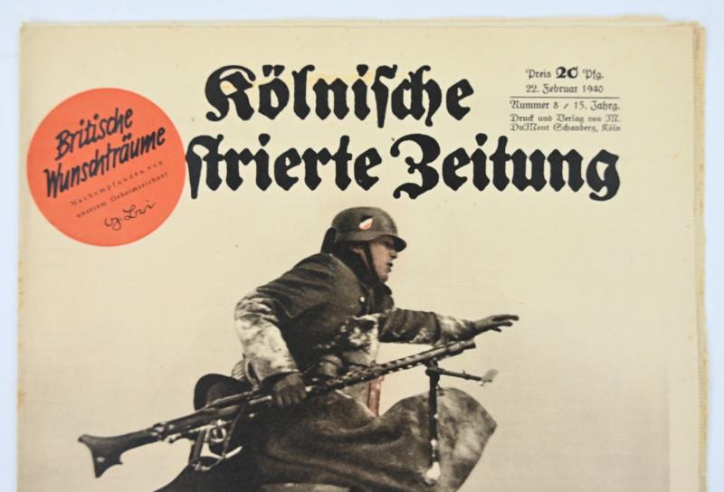 German Magazine kölnische illustrierte zeitung February 1940