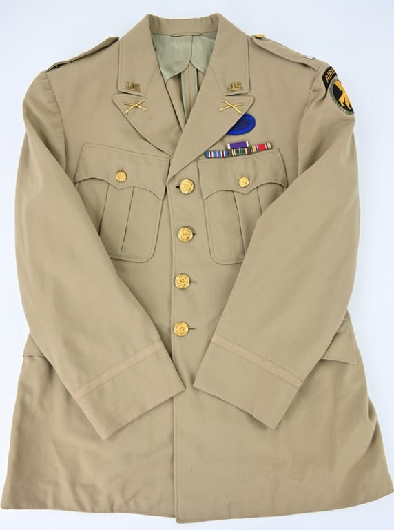 US WW2 Officer Summer A-Class 17th Airborne Division