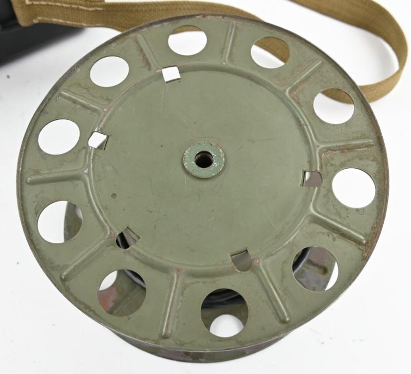 German WH Radio/ Transmitter Extension Cable Reel in Carrying Case