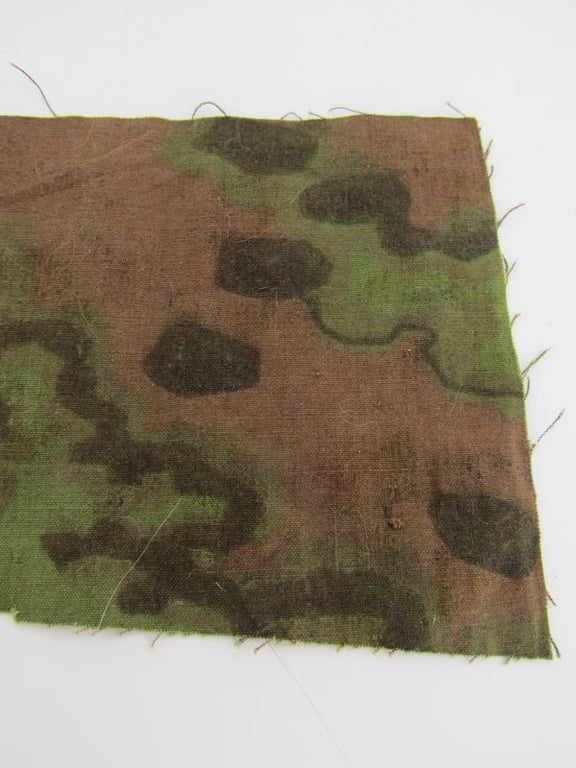 Original Waffen SS Oak B Camouflage Part of Smocks, Zeltbahn etc.