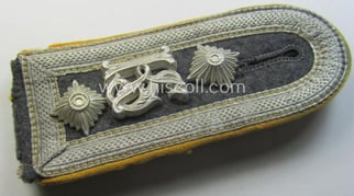 Single, WH (Luftwaffe) NCO-type shoulderstrap: 'Oberfeldwebel der Flg....