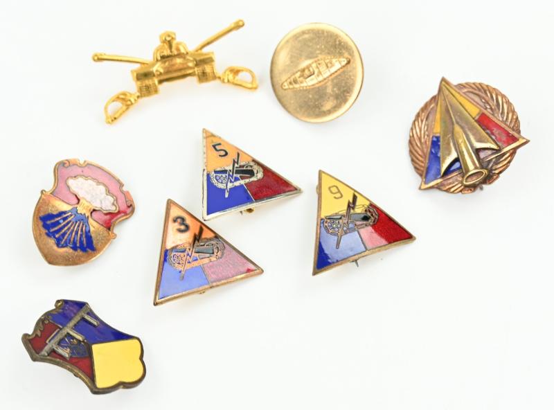 US WW2 Armored Division Crests