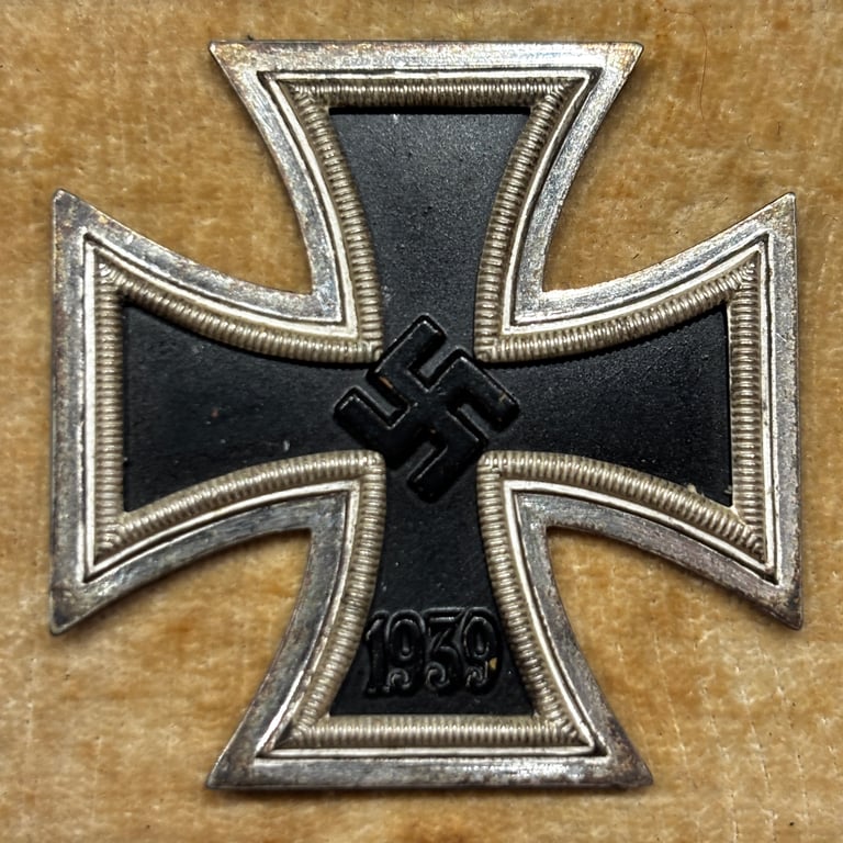 WH Cased Iron Cross First Class "15" Friedrich Orth