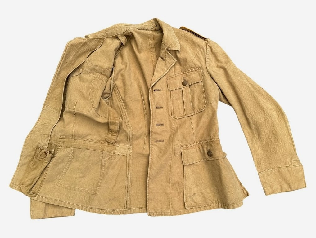 Luftwaffe Tropical Field Tunic (Tropenrock) – Early Pattern, Flieger/Fallschirmjäger