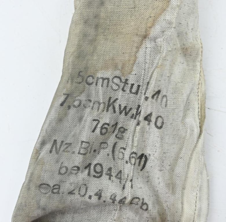 German WH Shell Powder Bag 7,5cm KWK40